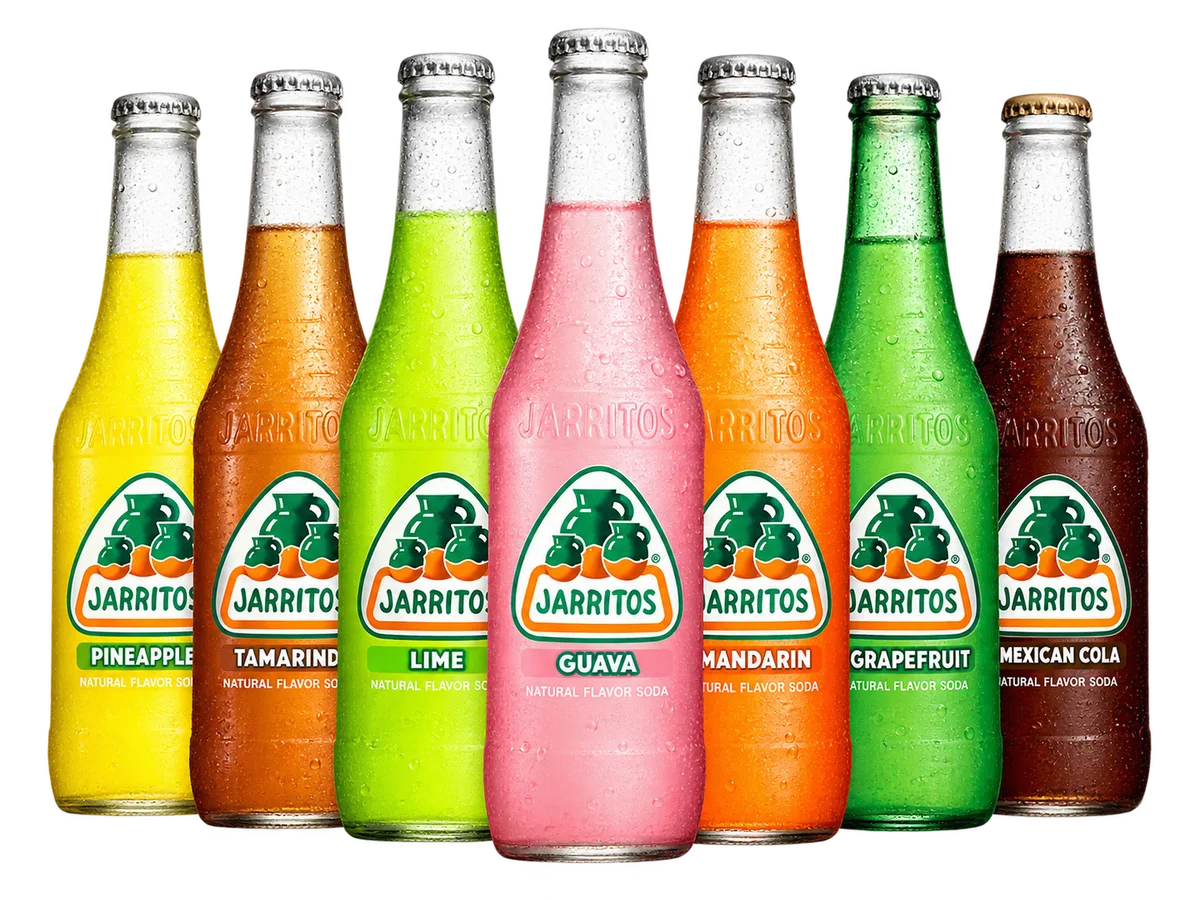 Jarritos bottled drinks