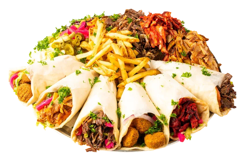 KK Shawarma signature platter